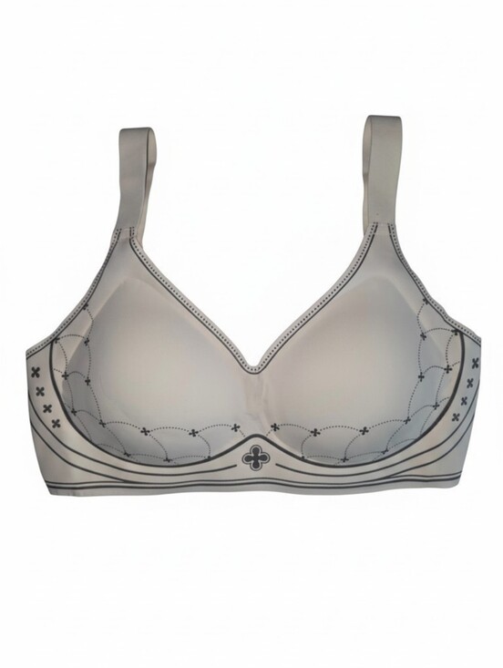 Flamingals Other - Flamungals-Seamless Light Cream Wire-Free Bra #BRA6